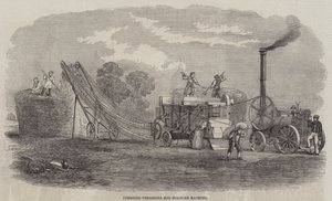 Kombine Ezme ve İstifleme Makinesi (gravür) by English School