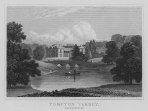 Compton Verney, Warwickshire (gravür) by English School