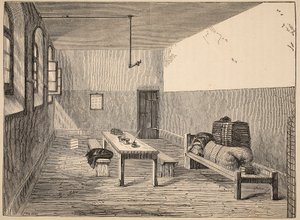 Condemned Cell, Newgate, The Criminal Prisons of London