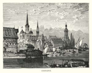 Konstanz (gravür) by English School