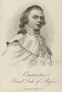 Konstantin Pavloviç, Rusya Büyük Dükü by English School