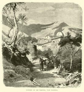Palermo yakınlarındaki San Martino Manastırı by English School
