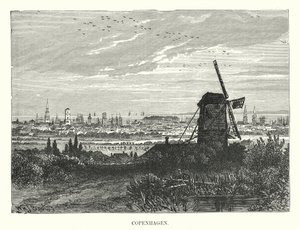 Kopenhag (gravür) by English School