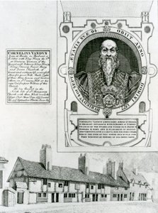 Cornelius Van Dun (1483-1577) Anıtı ve İmaret Evleri, 1798 by English School