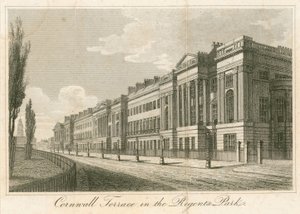 Cornwall Teras, Regents Park, Londra by English School
