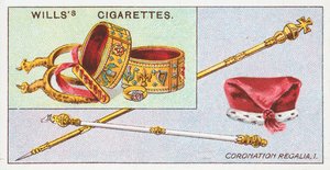 Coronation Regalia, 1 by English School