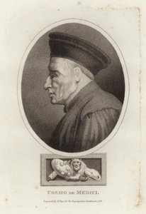 Cosimo de Medici by English School