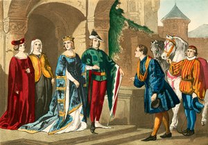 Kostümler 1380 by English School