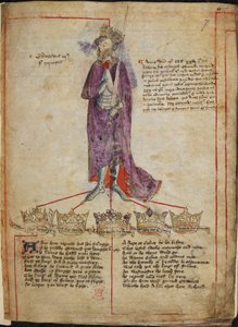 Cotton Julius E. IV, f.7 Saltanatının kısa bir açıklaması ve 1431