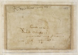 Cotton MS Vespasian F XIII f.123 Richard