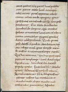 Cotton Vespasian A. XIV, f.126v Alcuin