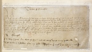 Cotton Vespasian MS F III f.19 Richard
