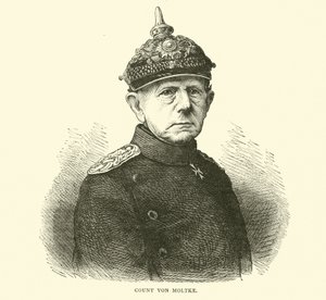 Kont Von Moltke, Temmuz 1870 by English School
