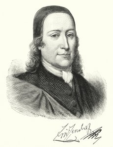 Kont Zinzendorf (gravür) by English School