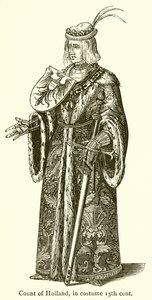Hollanda Kontu, Kostümlü 15. Yüzyılda by English School