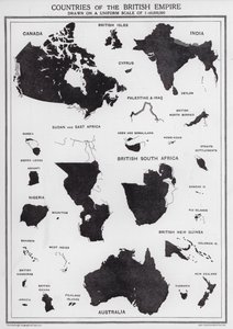 Bristish İmparatorluğu Ülkeleri (lito) by English School