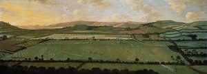 Country Round Dixton Malikanesi, c.1725 by English School
