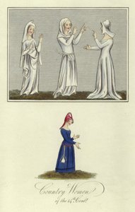 14. yüzyılın taşralı kadınları by English School