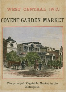 Covent Garden Pazarı by English School