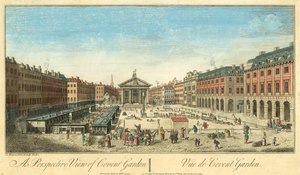 Covent Garden Pazarı, Londra by English School