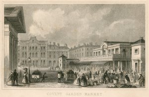 Covent Garden Pazarı, Londra by English School