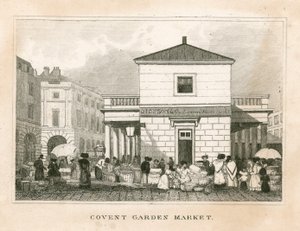 Covent Garden Pazarı, Londra by English School