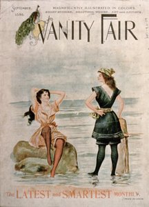 Vanity Fair, Eylül 1896 için kapak by English School