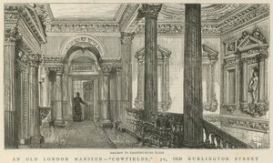 Cowfields, 30 Old Burlington Street: Galeriden misafir odası katına by English School
