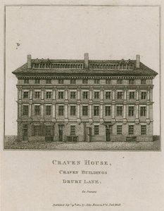 Craven House, Craven Binaları, Drury Lane, Londra by English School