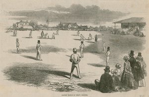 Lords Grounds'ta Kriket Maçı by English School