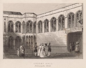 Crosby Hall, Bishopsgate Caddesi, Londra by English School