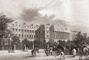Cumberland Terrace, Regent's Park, Londra, İngiltere by English School