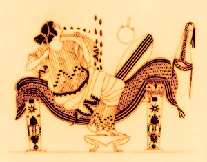 Danae ve altın duş, J. E. Harrison ve D. S. MacColl