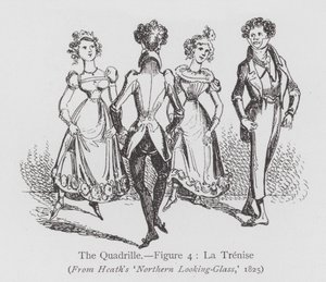 Dans: Quadrille, Şekil 4, La Trenise (lito) by English School