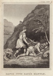 David, Sauls Mantosunu Kesiyor by English School