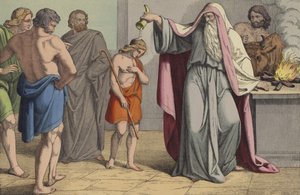 Davud kral olarak meshedildi by English School