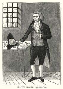 Deacon Brodie (gravür) by English School