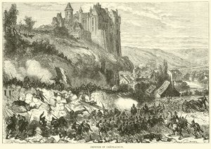 Chateaudun Savunması, Ekim 1870 by English School