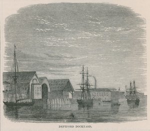 Deptford Tersanesi by English School