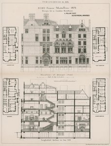 William Scott tarafından bir Londra konutu için tasarım by English School