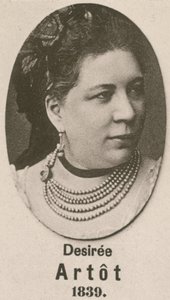 Desiree Artot (gravür) by English School