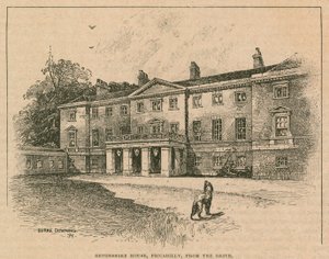 Devonshire House, Piccadilly, Londra, sürücüden by English School
