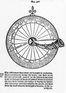 Bir Gece Diyagramı, Martin Cortes tarafından The Art of Navigation