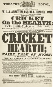 Dickens oyun ilanı: Theatre Royal
