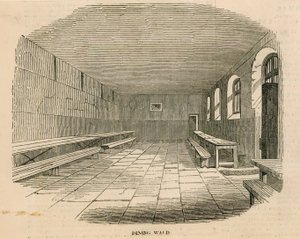 Newgate cezaevinde yemekhane by English School