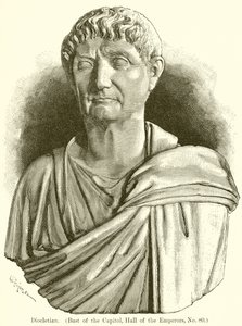 Diocletianus. (Capitol Büstü, İmparatorlar Salonu, No. 80)