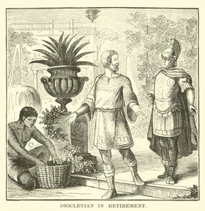 Diocletianus emekliliğinde by English School