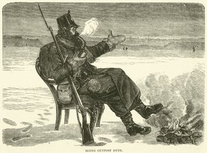 Karakol görevi yapmak, Aralık 1870 by English School