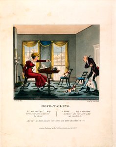 George Hunt tarafından kazınmış kırlangıç kuyruğu, Thomas Mclean tarafından yayınlandı, 1827 by English School