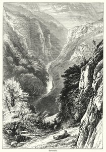 Dovedale (gravür) by English School